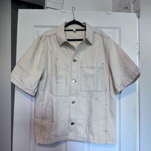 COS oversized denim twill jacket gender neutral size M